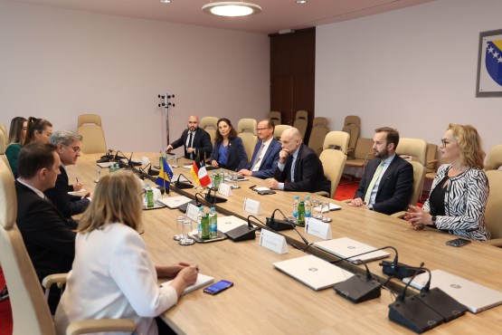 Zamjenik predsjedavajućeg Predstavničkog doma PSBiH dr. Denis Zvizdić sastao se sa članovima parlamenata SR Njemačke i Francuske 